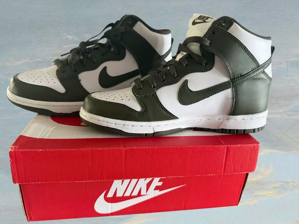 Nike Dunk High GS 'Cargo Khaki' Youth Sneakers Size 7Y